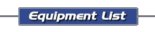 Equipment List
